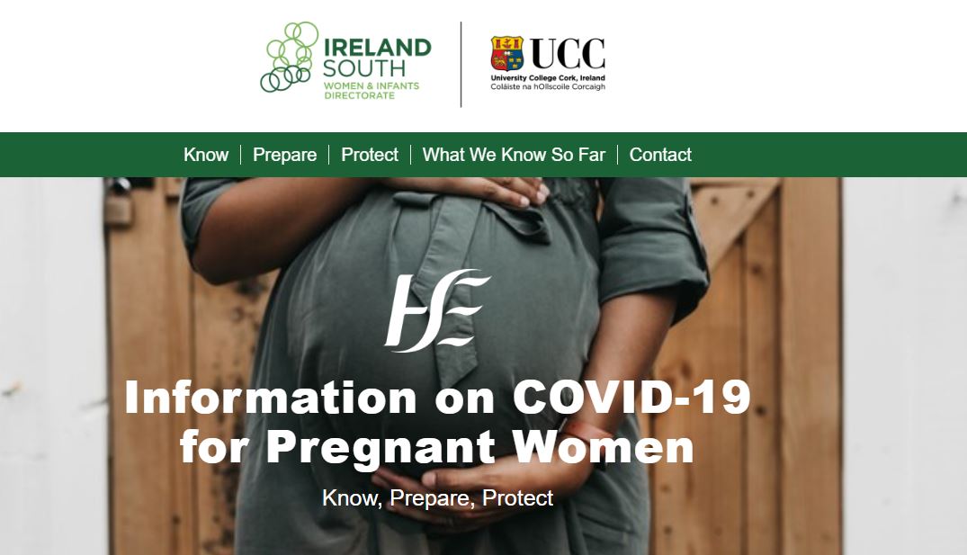 New Website On Information On COVID 19 And Pregnancy Cork University